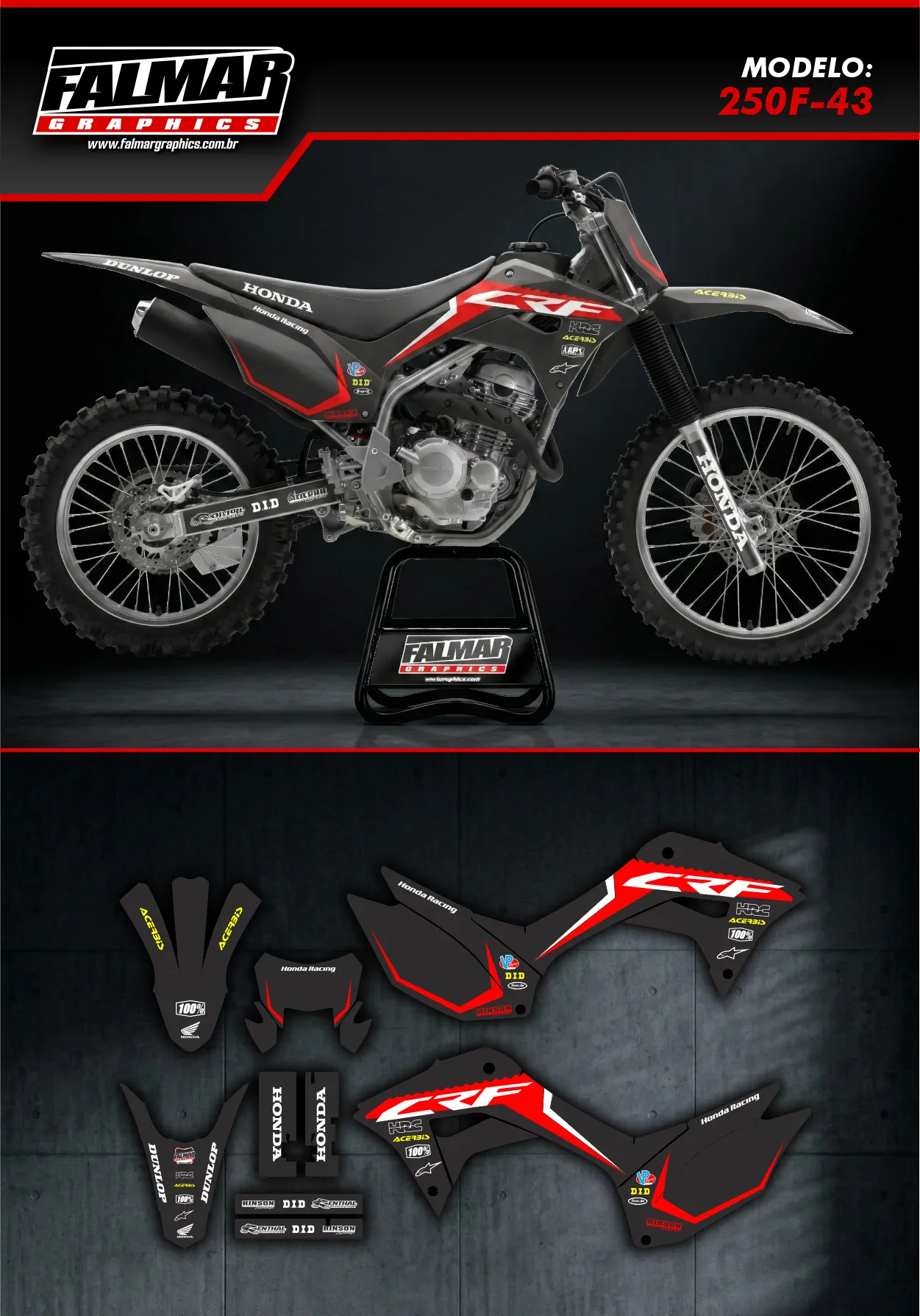 Modelo 250F-43